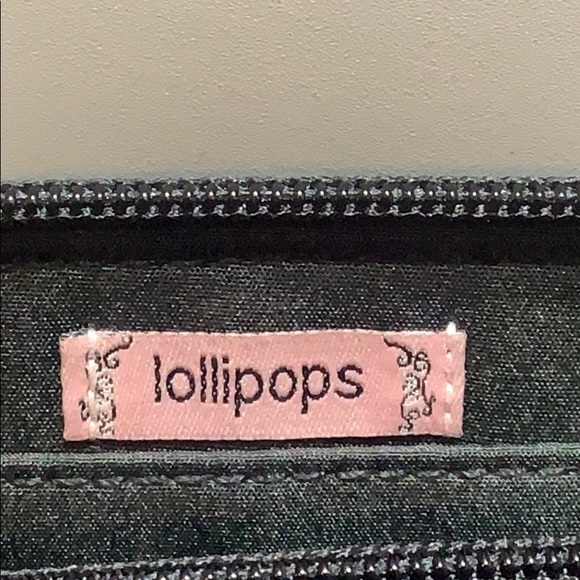 Lollipops red/black sparkly wallet/wristlet EUC - Picture 6 of 7